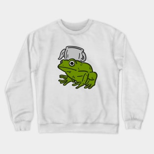 Frog with a teapot - Over the Garden Wall Crewneck Sweatshirt